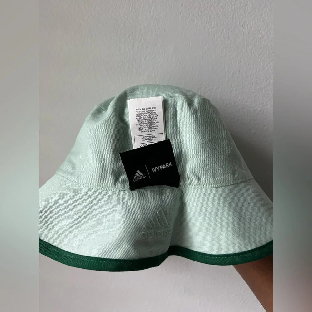 IVY PARK Dark Green Bucket Hat with Logo